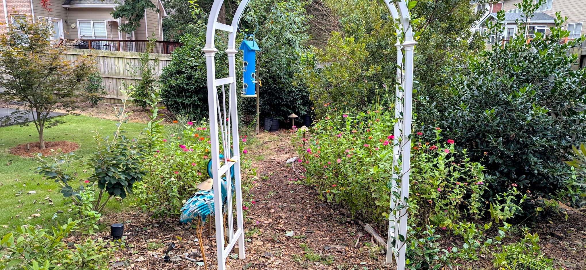 Entrance to the garden